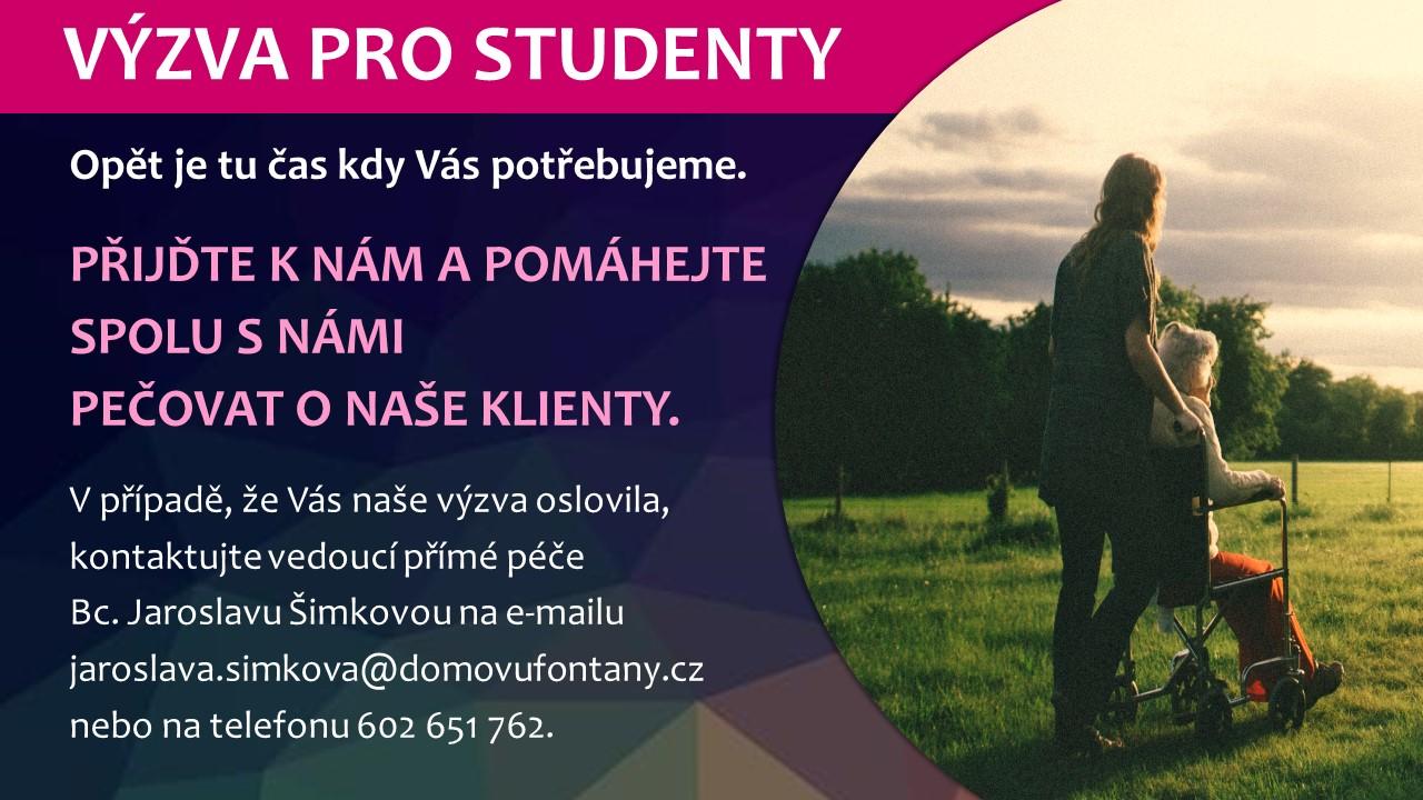 výzva Domova u fontány Přelouč