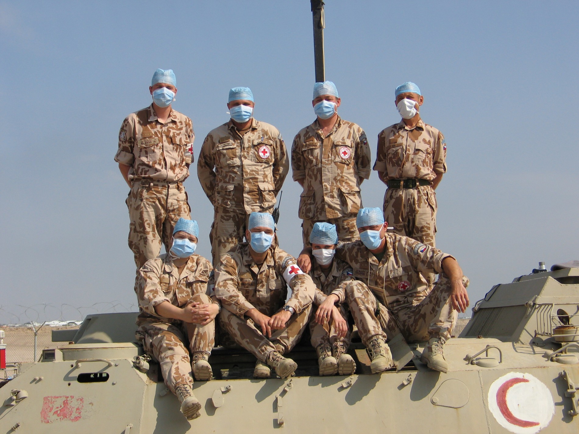 Mgr. Karel Odložilík, vrchní sestra 6. polní nemocnice Agentury vojenského zdravotnictví v Hradci Králové Armády České republiky