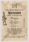 Háčkování = pasování do stavu historického Háčkování = pasování do stavu historického