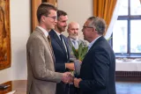 Jakub Podžorný získal ocenění města Karviná Jakub Podžorný získal ocenění města Karviná